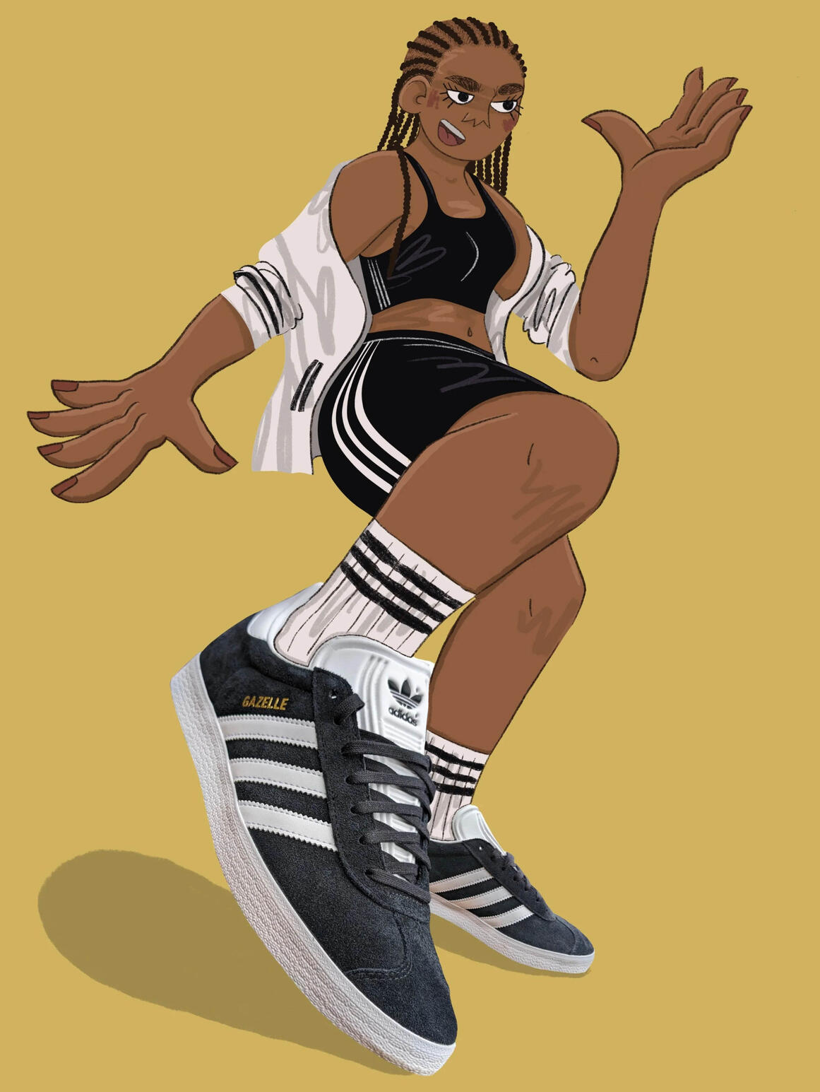 Adidas campaign with wordplay Adidas campaign with wordplay